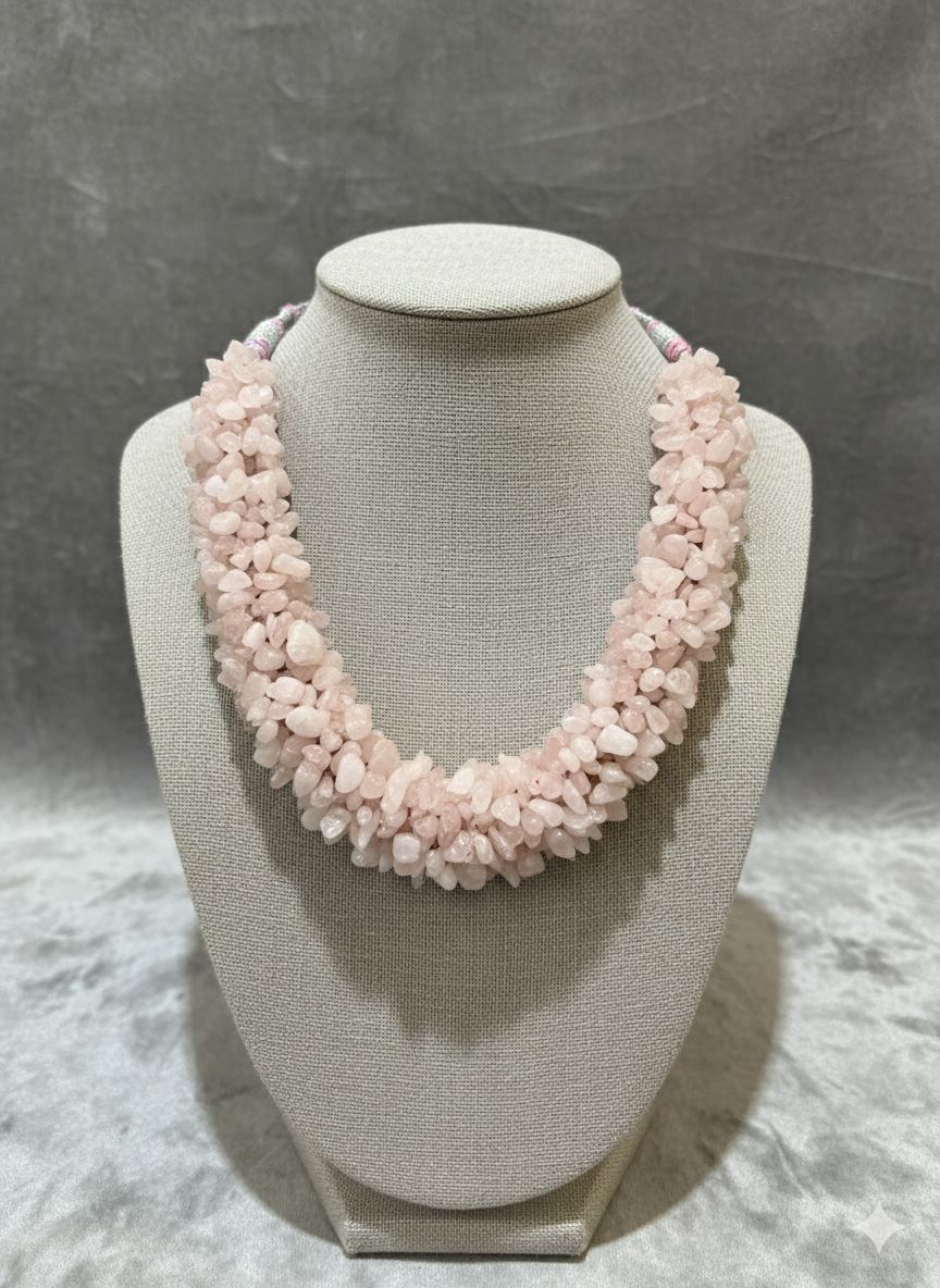 The Aura of Love, Rose Quartz Healing Collar