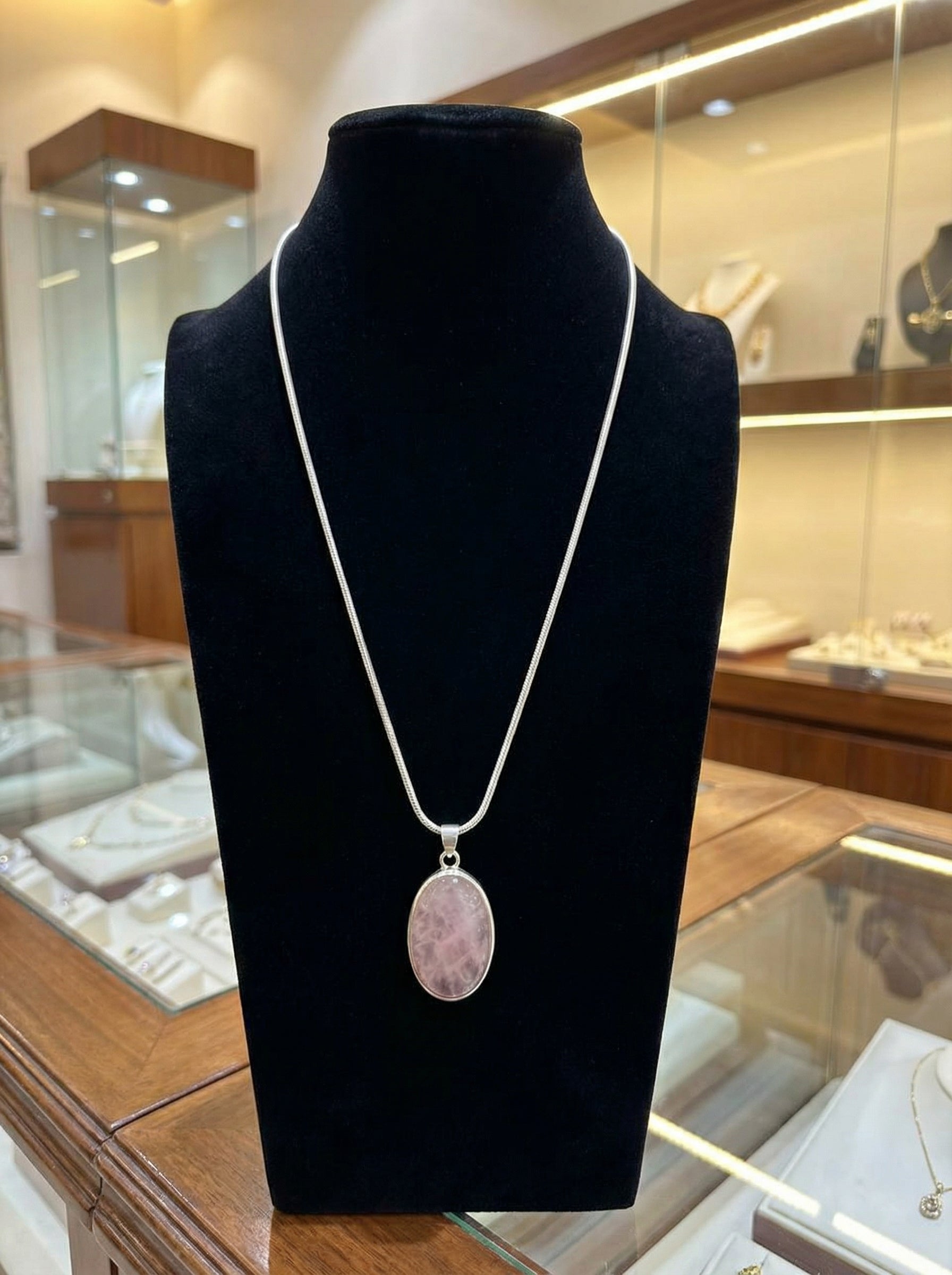 Timeless Rose Quartz Love Pendant