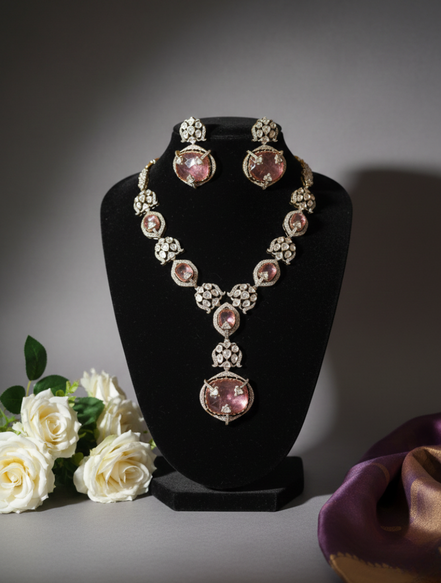 Blush Blossom: Pure Rose Quartz Healing Set