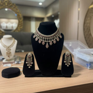 Majestic Empress Handcrafted Kundan & Ruby Choker Set – Traditional Polki-Style Bridal Jewelry