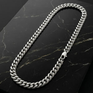 The Obsidian Curb | Premium Stainless Steel Cuban Link Chain