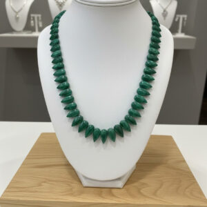 Pure Jade Healing Teardrop Necklace