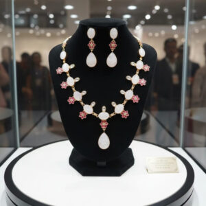 Blush Serenity: Pure Rose Quartz Petal Set
