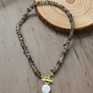 Midnight Mist: Pure Smoky Quartz Artisan Set