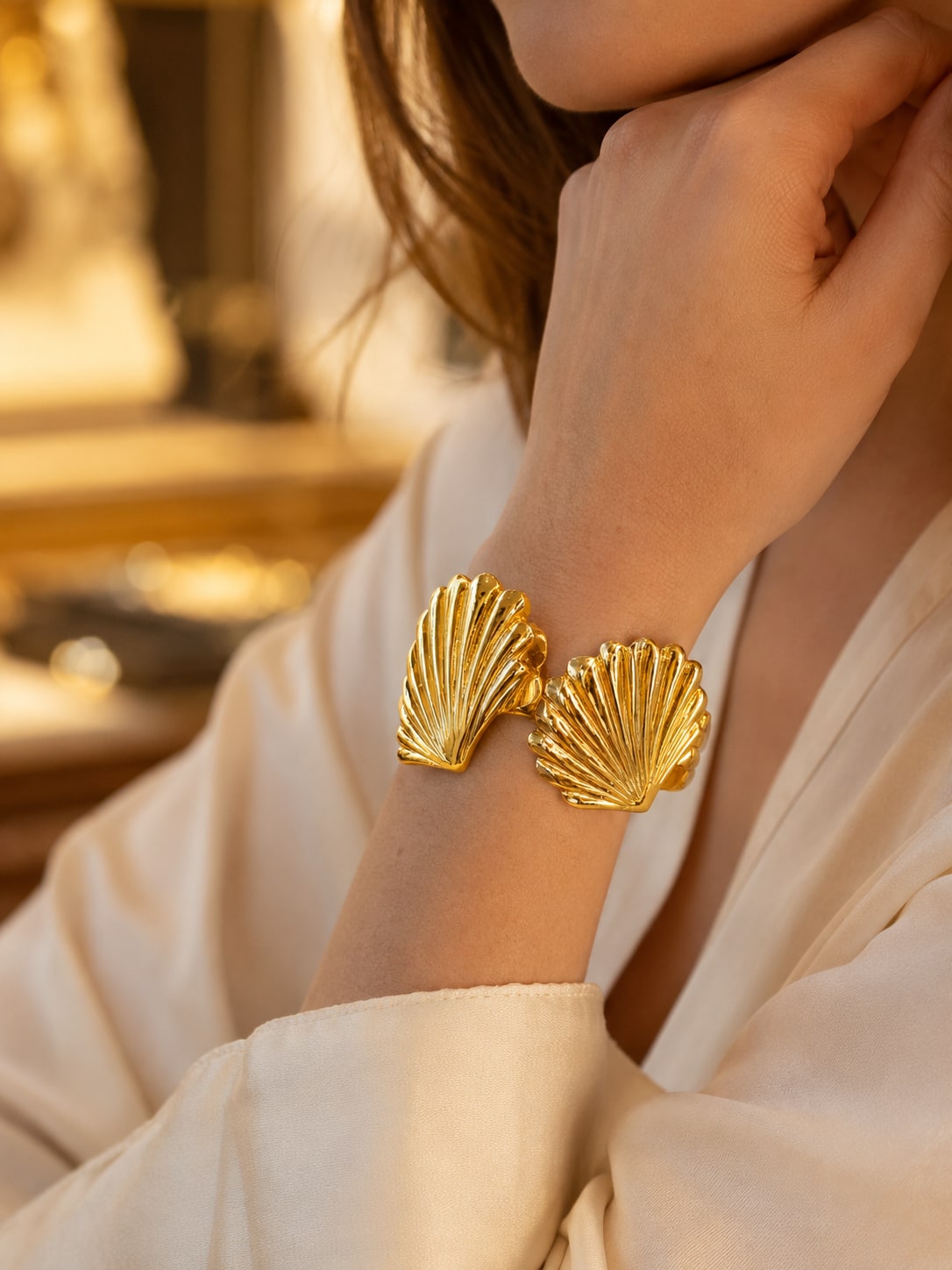 The Venus Shell Cuff