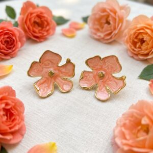 The Coral Blossom Studs
