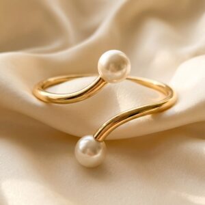 The Twin Pearl Bypass Cuff