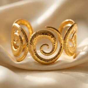 The Helix Gold Cuff