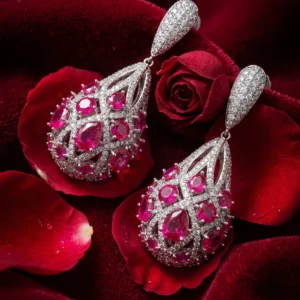 The Ruby Teardrop Drops