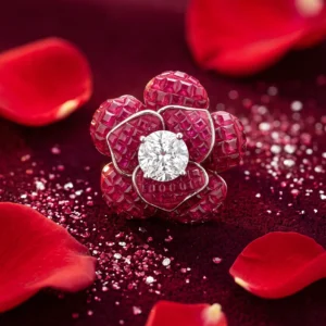 The Ruby Petal Ring