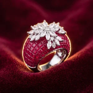 The Ruby Dome Statement Ring