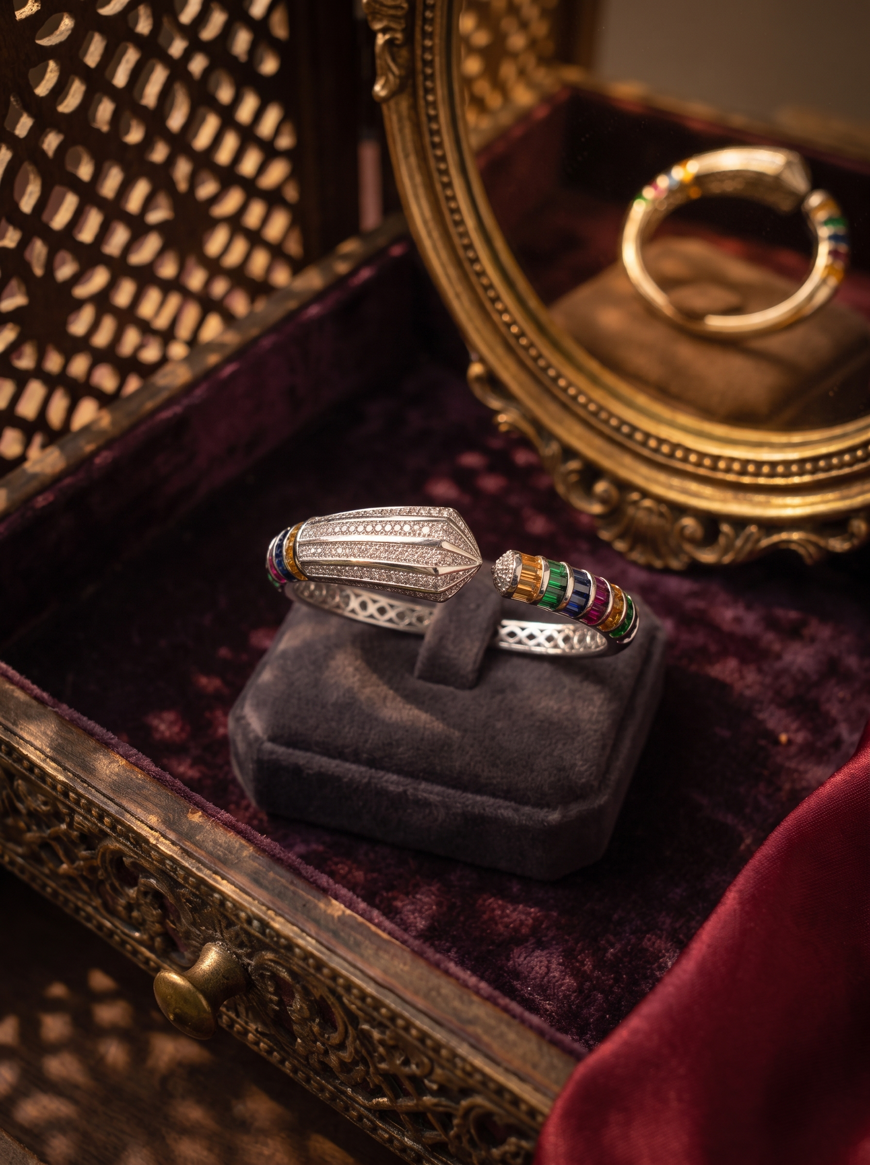 The Rang Mahal Bangle — A Rainbow Crystal Court - Image 2