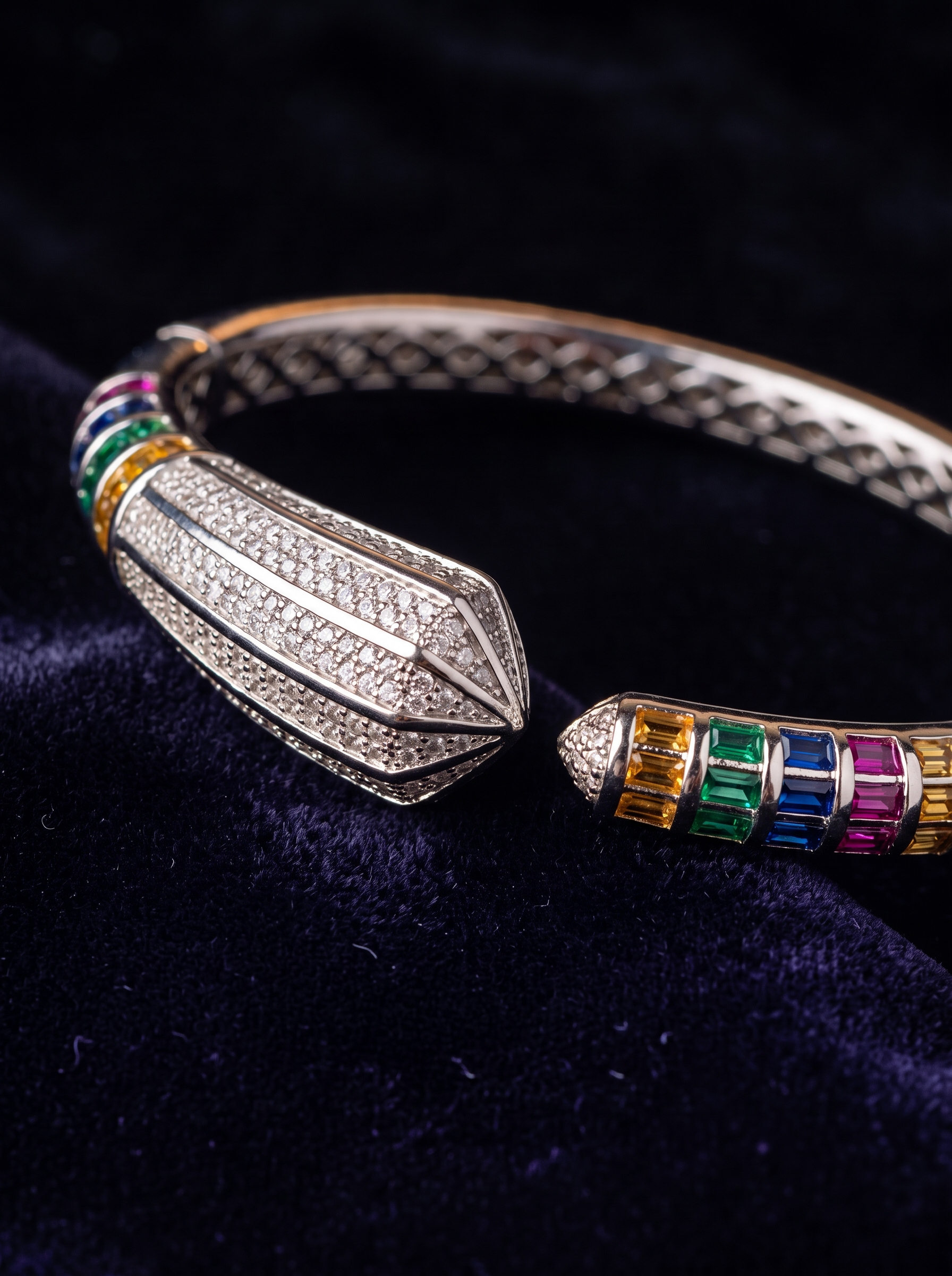 The Rang Mahal Bangle — A Rainbow Crystal Court - Image 5